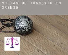 Multas de tránsito en Orense