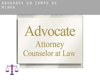 Abogados en  Campo de Mirra / Camp de Mirra