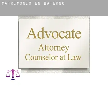 Matrimonio en  Baterno