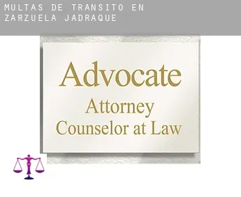 Multas de tránsito en  Zarzuela de Jadraque