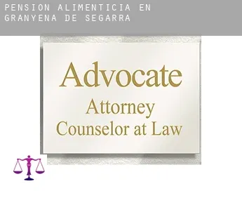 Pensión alimenticia en  Granyena de Segarra