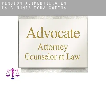 Pensión alimenticia en  La Almunia de Doña Godina
