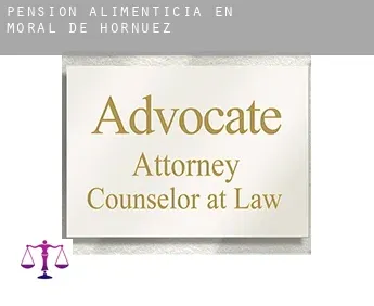 Pensión alimenticia en  Moral de Hornuez