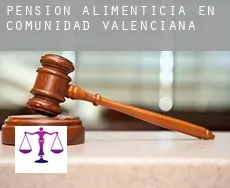 Pensión alimenticia en  Comunidad Valenciana