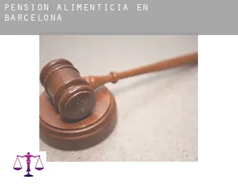 Pensión alimenticia en  Barcelona