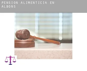 Pensión alimenticia en Albons