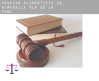 Pensión alimenticia en  Gimenells i el Pla de la Font