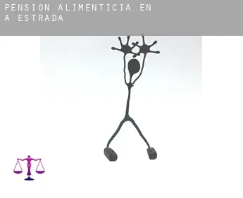 Pensión alimenticia en  A Estrada