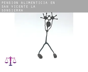 Pensión alimenticia en  San Vicente de la Sonsierra