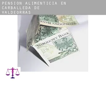 Pensión alimenticia en  Carballeda de Valdeorras