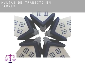 Multas de tránsito en  Parres