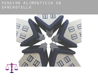 Pensión alimenticia en  Sanchotello