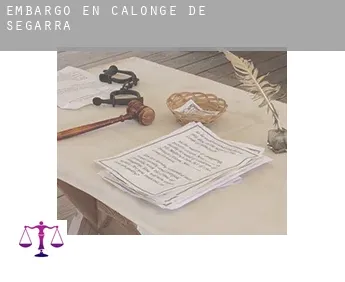 Embargo en  Calonge de Segarra