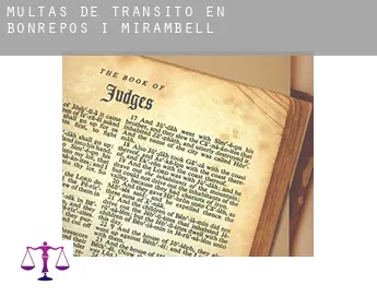 Multas de tránsito en  Bonrepòs i Mirambell
