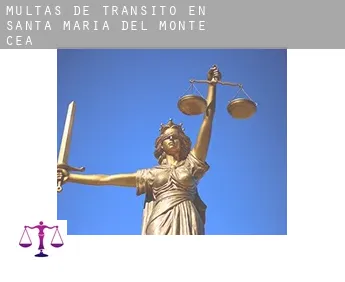 Multas de tránsito en  Santa María del Monte de Cea