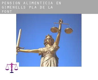 Pensión alimenticia en  Gimenells i el Pla de la Font