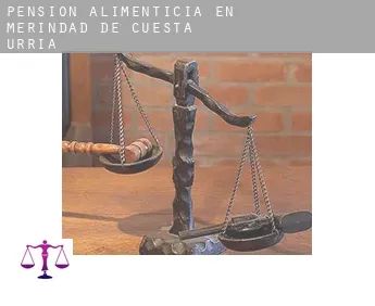 Pensión alimenticia en  Merindad de Cuesta-Urria