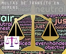 Multas de tránsito en Ourense