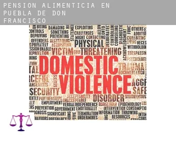 Pensión alimenticia en  Puebla de Don Francisco