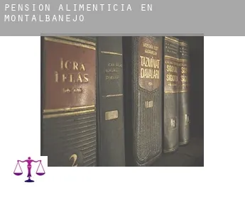 Pensión alimenticia en  Montalbanejo