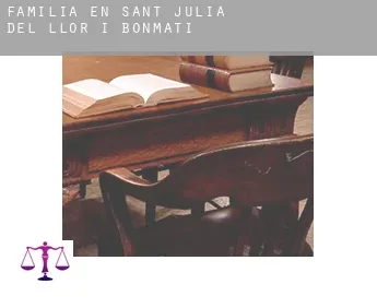 Familia en  Sant Julià del Llor i Bonmatí