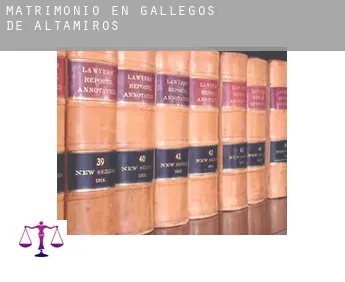 Matrimonio en  Gallegos de Altamiros