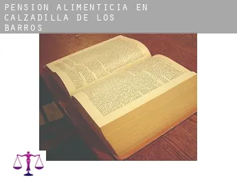 Pensión alimenticia en  Calzadilla de los Barros