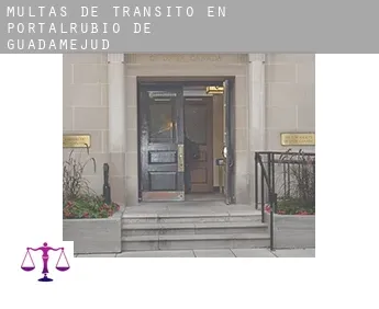 Multas de tránsito en  Portalrubio de Guadamejud