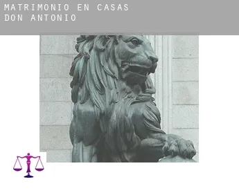 Matrimonio en  Casas de Don Antonio