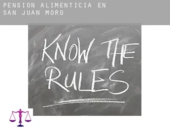 Pensión alimenticia en  San Juan de Moró