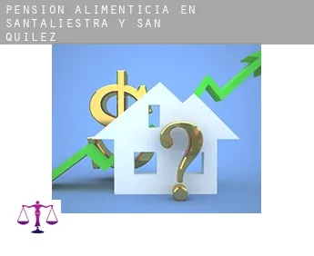 Pensión alimenticia en  Santaliestra y San Quílez