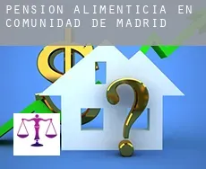 Pensión alimenticia en Comunidad de Madrid
