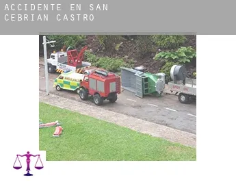 Accidente en  San Cebrián de Castro