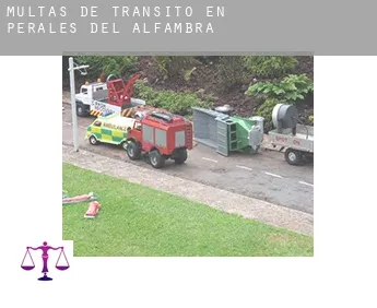 Multas de tránsito en  Perales del Alfambra