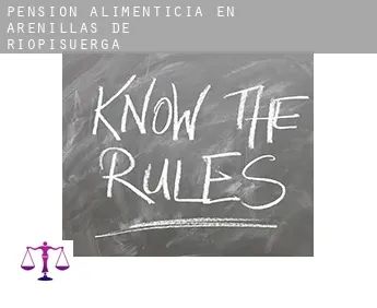 Pensión alimenticia en  Arenillas de Riopisuerga