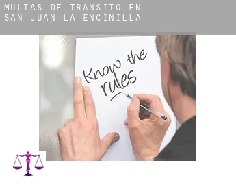 Multas de tránsito en  San Juan de la Encinilla