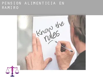Pensión alimenticia en  Ramiro