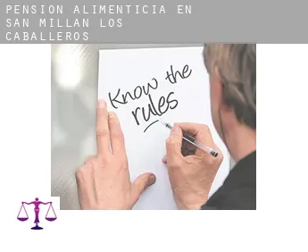 Pensión alimenticia en  San Millán de los Caballeros