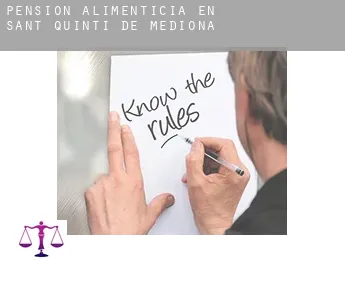 Pensión alimenticia en  Sant Quintí de Mediona