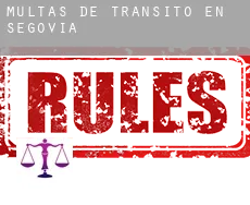 Multas de tránsito en Segovia
