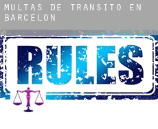 Multas de tránsito en Barcelona