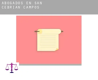 Abogados en  San Cebrián de Campos