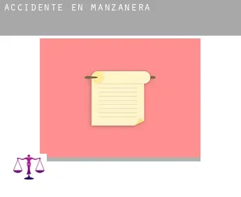 Accidente en  Manzanera