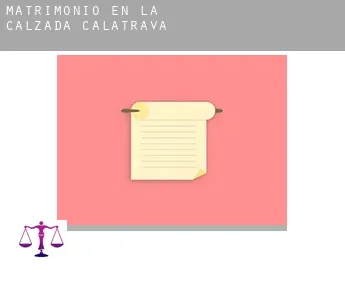 Matrimonio en  La Calzada de Calatrava