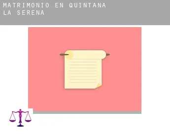 Matrimonio en  Quintana de la Serena