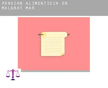 Pensión alimenticia en  Malgrat de Mar