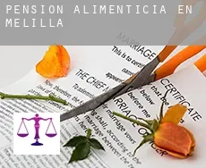 Pensión alimenticia en  Melilla