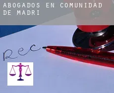 Abogados en Comunidad de Madrid